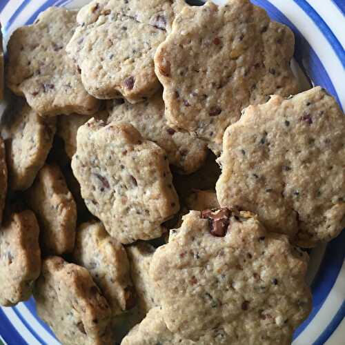 Frollini à la vanille et aux copeaux de chocolat