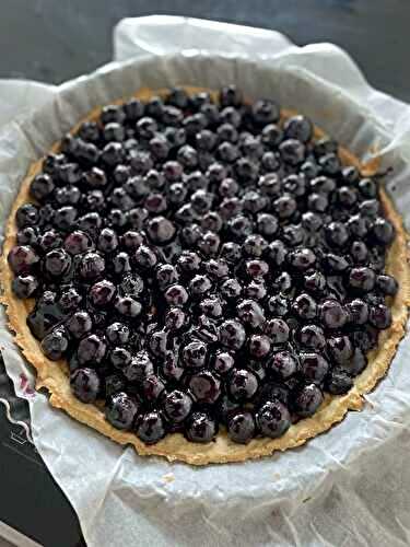 Tarte aux myrtilles