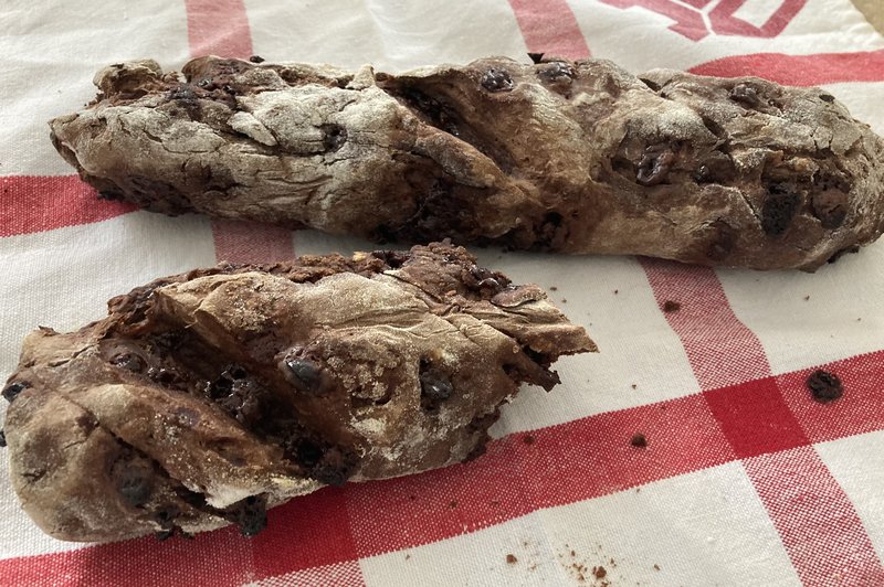 Baguette au chocolat 