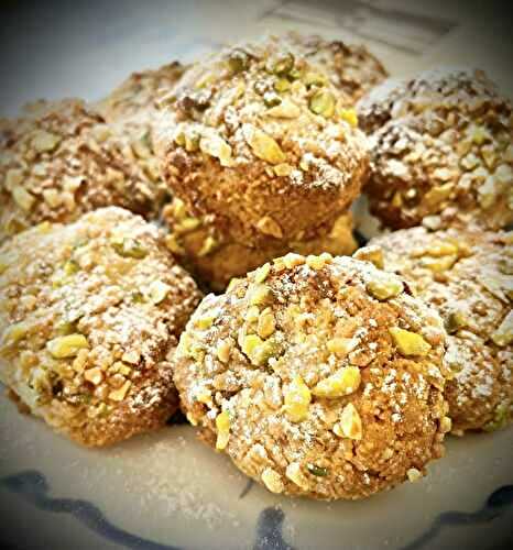 Biscuits amande-pistache-cardamone