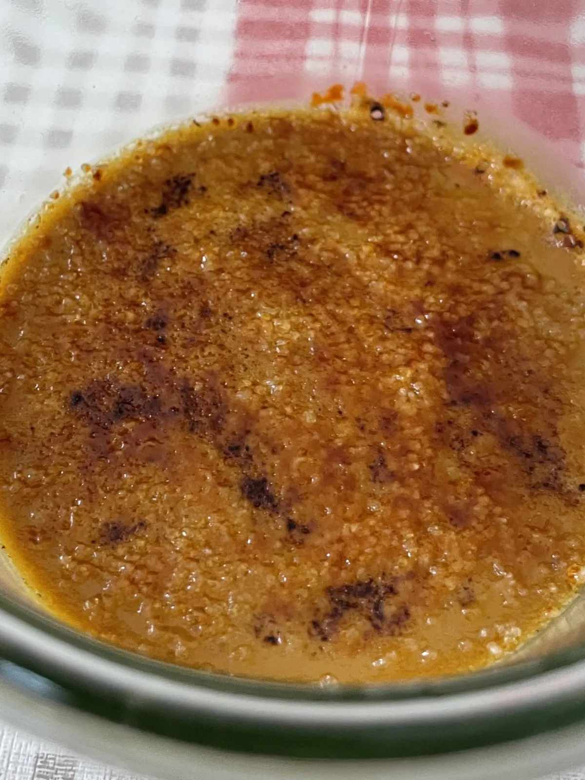 Crème brûlée au chocolat Kinder maxi