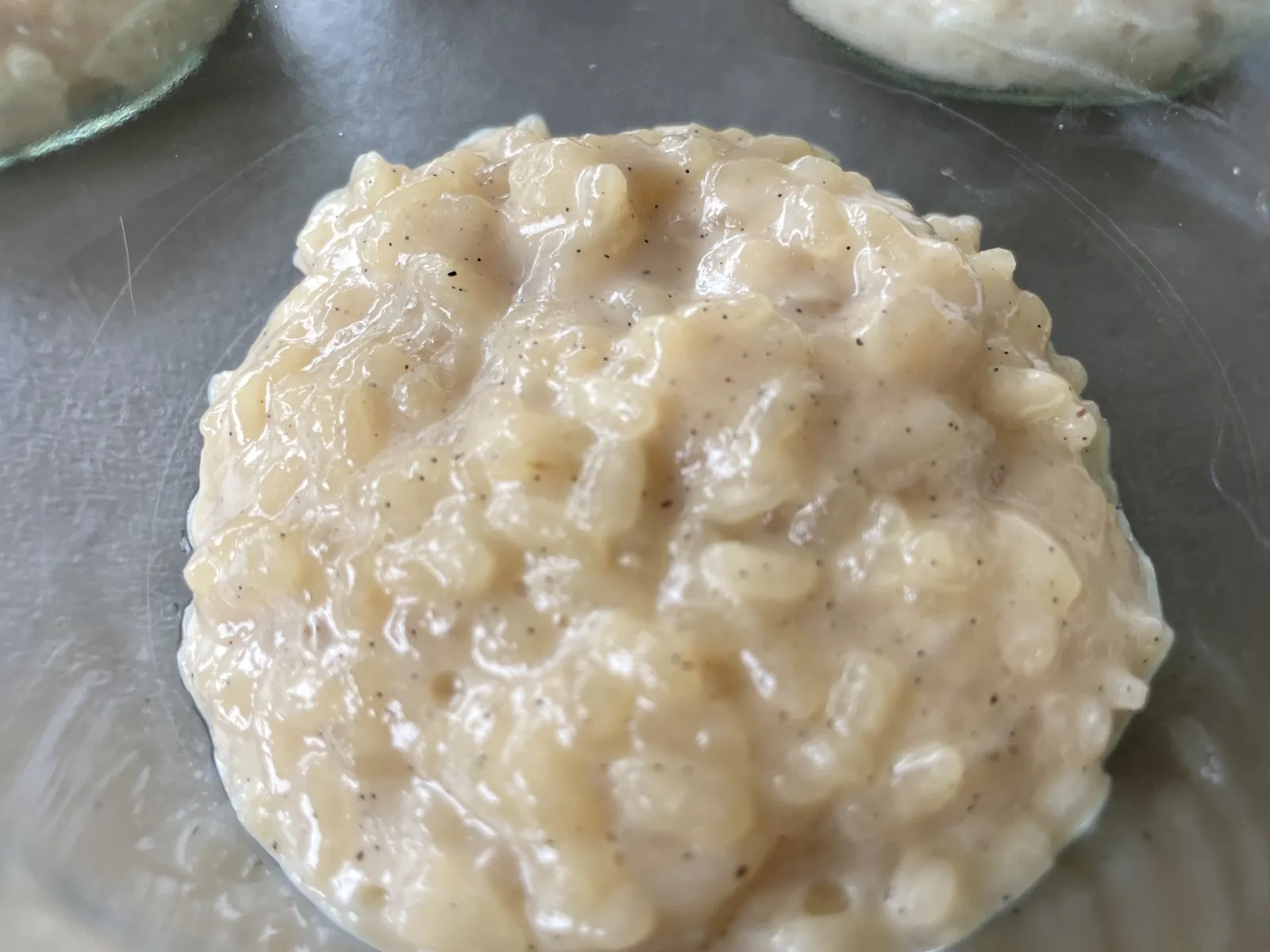 Riz au lait à la vanille 