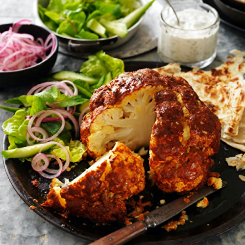 Chou-fleur rôti au Tandoori