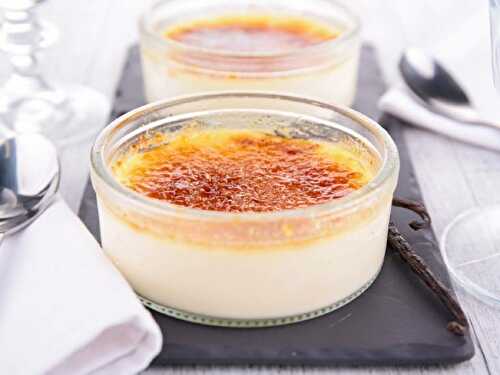 Crème Brûlée à la Vanille