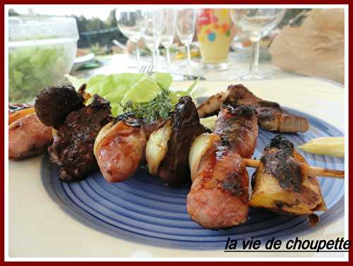 BROCHETTES DE FOIE DE VOLAILLE