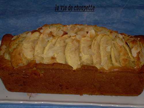 Cake aux pommes et au rhum