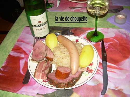 CHOUCROUTE ALSACIENNE