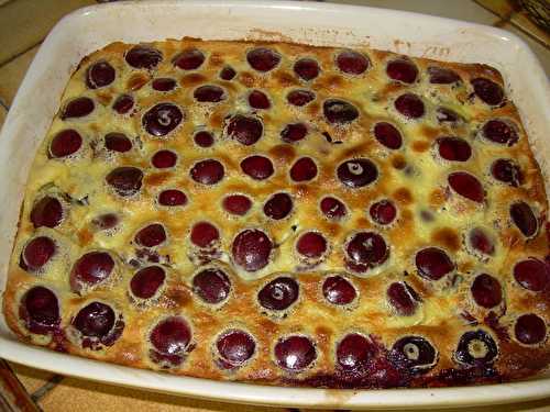 Clafoutis aux cerises