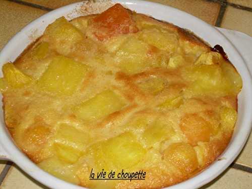 Clafoutis aux fruits exotiques