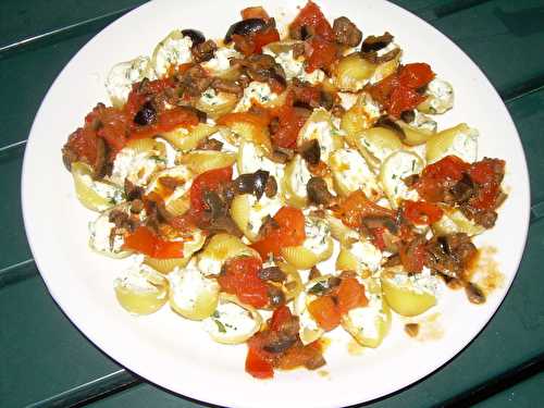 Conchiglies farcis à la provençale