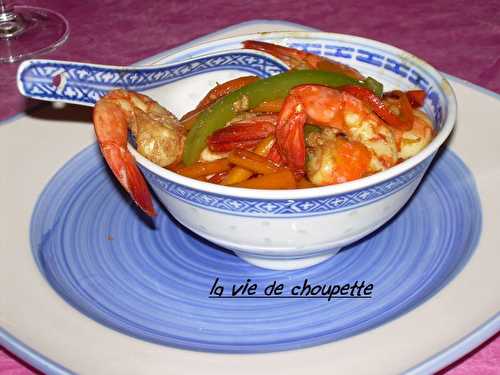 Crevettes marinées