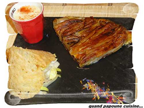 ENDIVES AU JAMBON DESTRUCTUREES FACON TATIN...