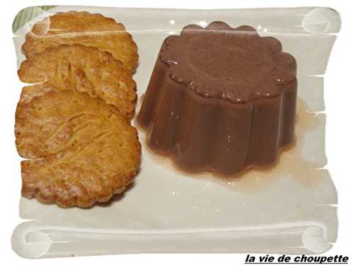 FLAN AU CHOCOLAT SANS SUCRE