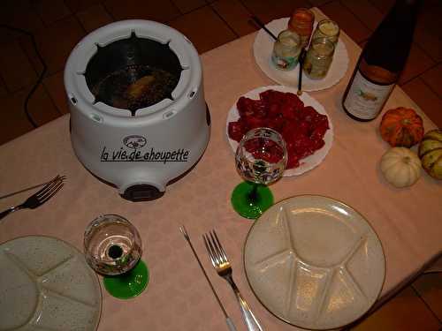 Fondue bourguignonne