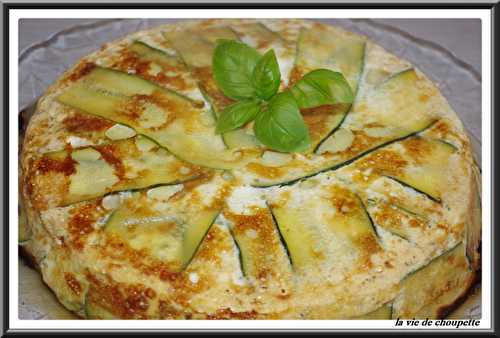 GÂTEAU DE COURGETTES