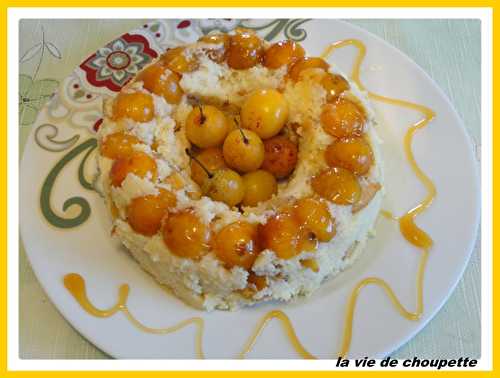 GATEAU DE SEMOULE AUX MIRABELLES