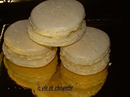 Macarons à la noix de coco