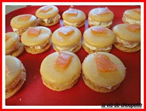 MACARONS AU SAUMON FUME