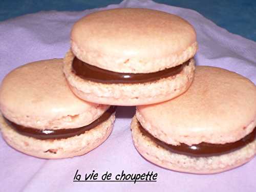 Macarons chocolat-orange