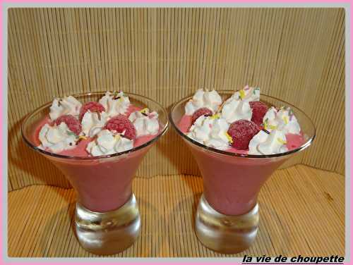 MOUSSE FRAMBOISES-MASCARPONE