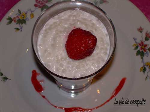 Perles du Japon coco-fraises