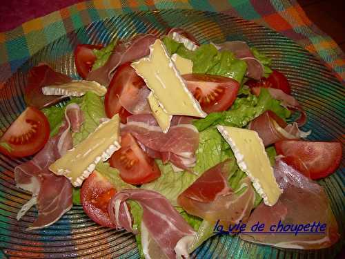 Salade au brie de Meaux