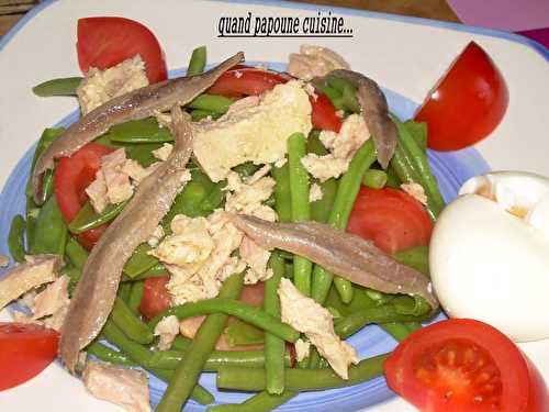 Salade niçoise - Quand Choupette et Papoune cuisinent