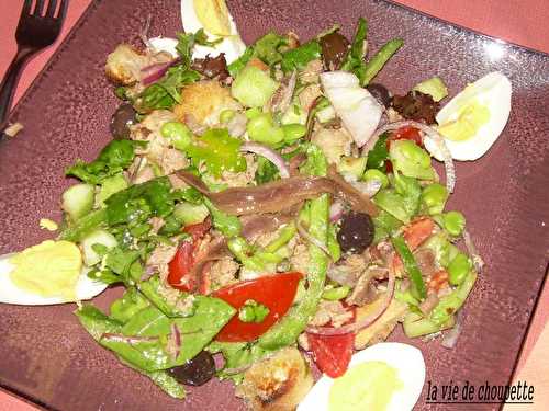Salade terre et mer - Quand Choupette et Papoune cuisinent