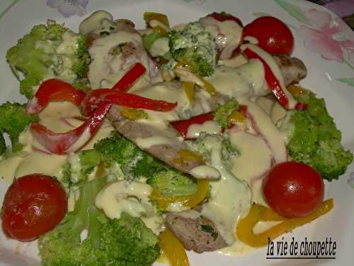 Salade tiède au canard et aux petits légumes - Quand Choupette et Papoune cuisinent