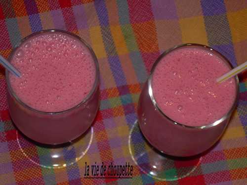 Smoothies aux fraises