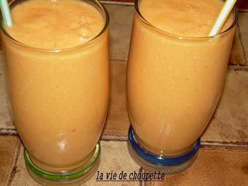 Smoothies melon-coco