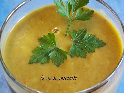 Soupe aux brocolis - Quand Choupette et Papoune cuisinent