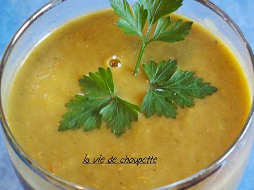 Soupe aux brocolis