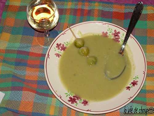 Soupe aux choux de Bruxelles - Quand Choupette et Papoune cuisinent