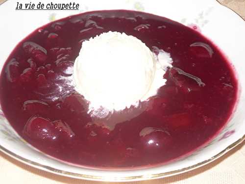 Soupe de cerises