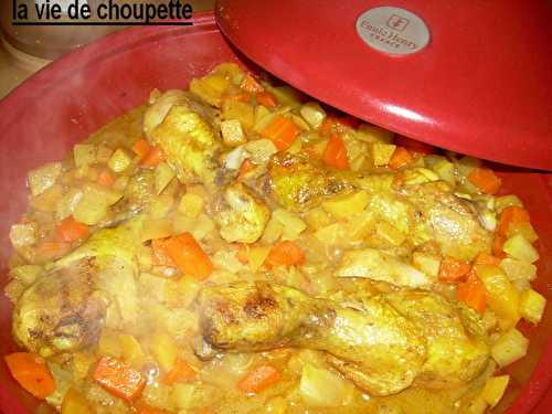 Tajine aux pilons de poulet