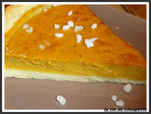 TARTE AU POTIRON SUCREE