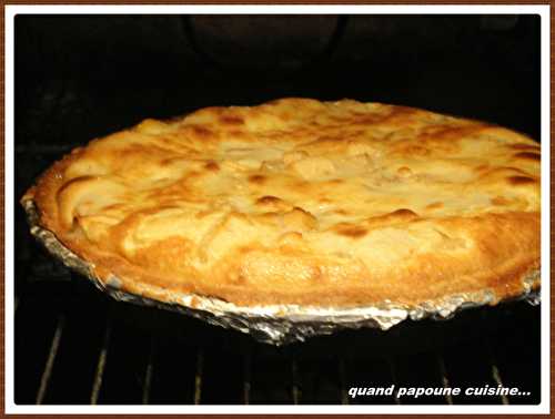 TARTE AUX POMMES FACON PAPOUNE