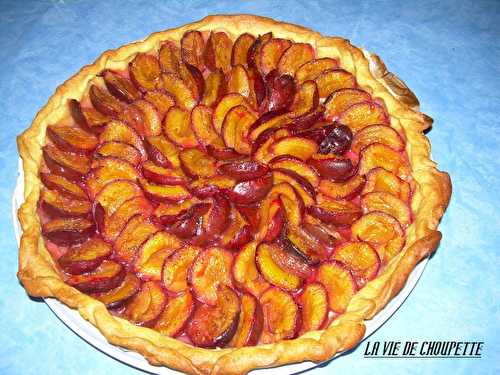 Tarte aux quetsches