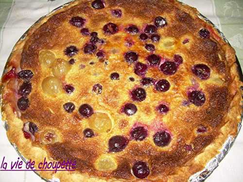 Tarte aux raisins