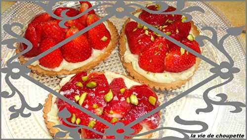 TARTELETTES AUX FRAISES