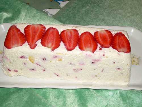 Terrine fraises et mangue