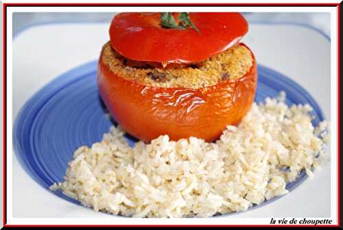 TOMATES FARCIES AU TAPIOCA JULIENNE