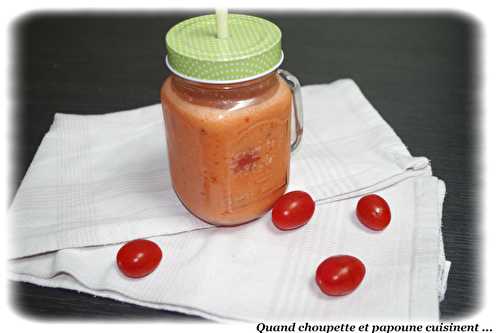 SMOOTHIE PASTEQUE-TOMATES CERISES