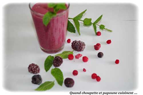 LASSI AUX FRUITS ROUGES