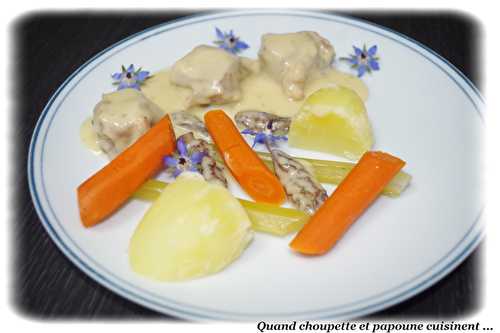 BLANQUETTE DE VEAU D'AVEYRON & DU SEGALA AUX MORILLES