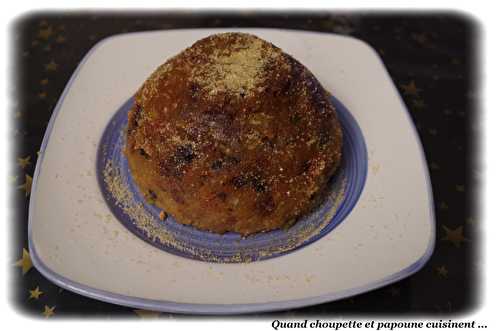 CHRISTMAS PUDDING suite et fin de la recette ...