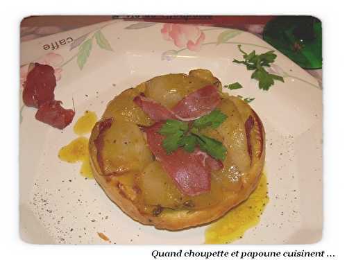 TATIN DE NAVETS ET MAGRETS FUMES