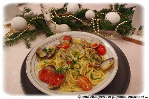 LINGUINE AUX PALOURDES (alle Vongole)