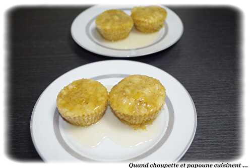 MUFFINS POMME-CITRON A LA VAPEUR